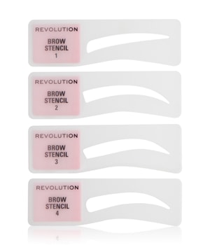 REVOLUTION Brow Powder Stamp & Stencil Kit Augenbrauenpuder-1 Stk