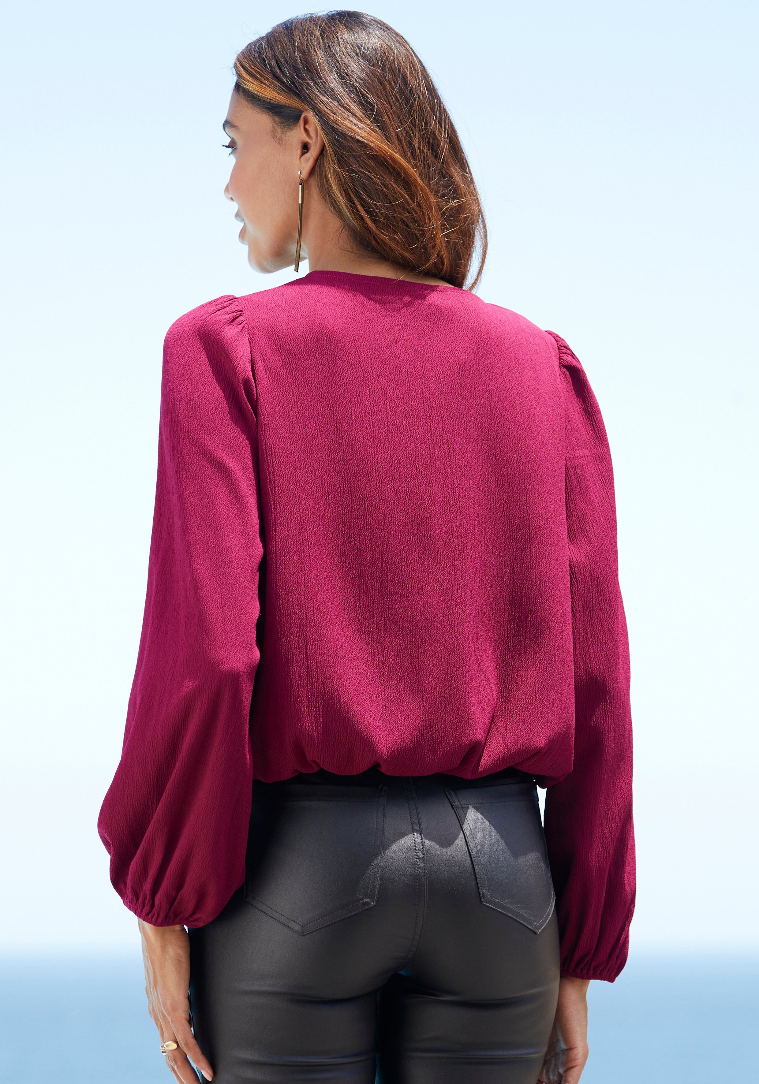LASCANA Schlupfbluse mit Kettendetails