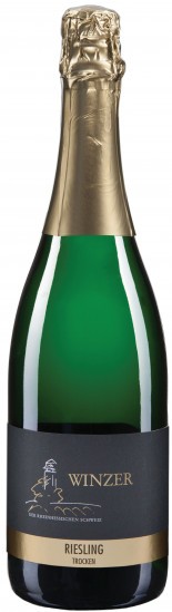 2020 Wöllsteiner Rheingrafenstein Rieslingsekt trocken - Winzer der Rheinhessischen Schweiz