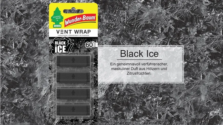 Wunderbaum Vent Wrap Black Ice