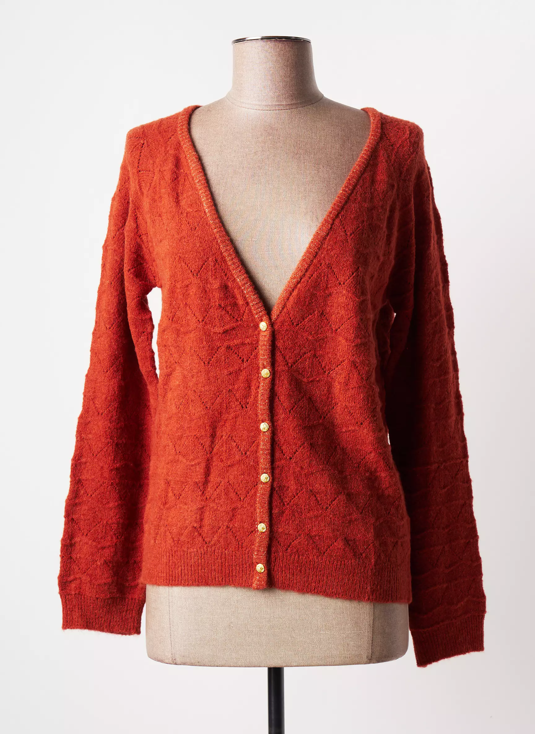 C Est Beau La Vie Cardigans Femme couleur marron