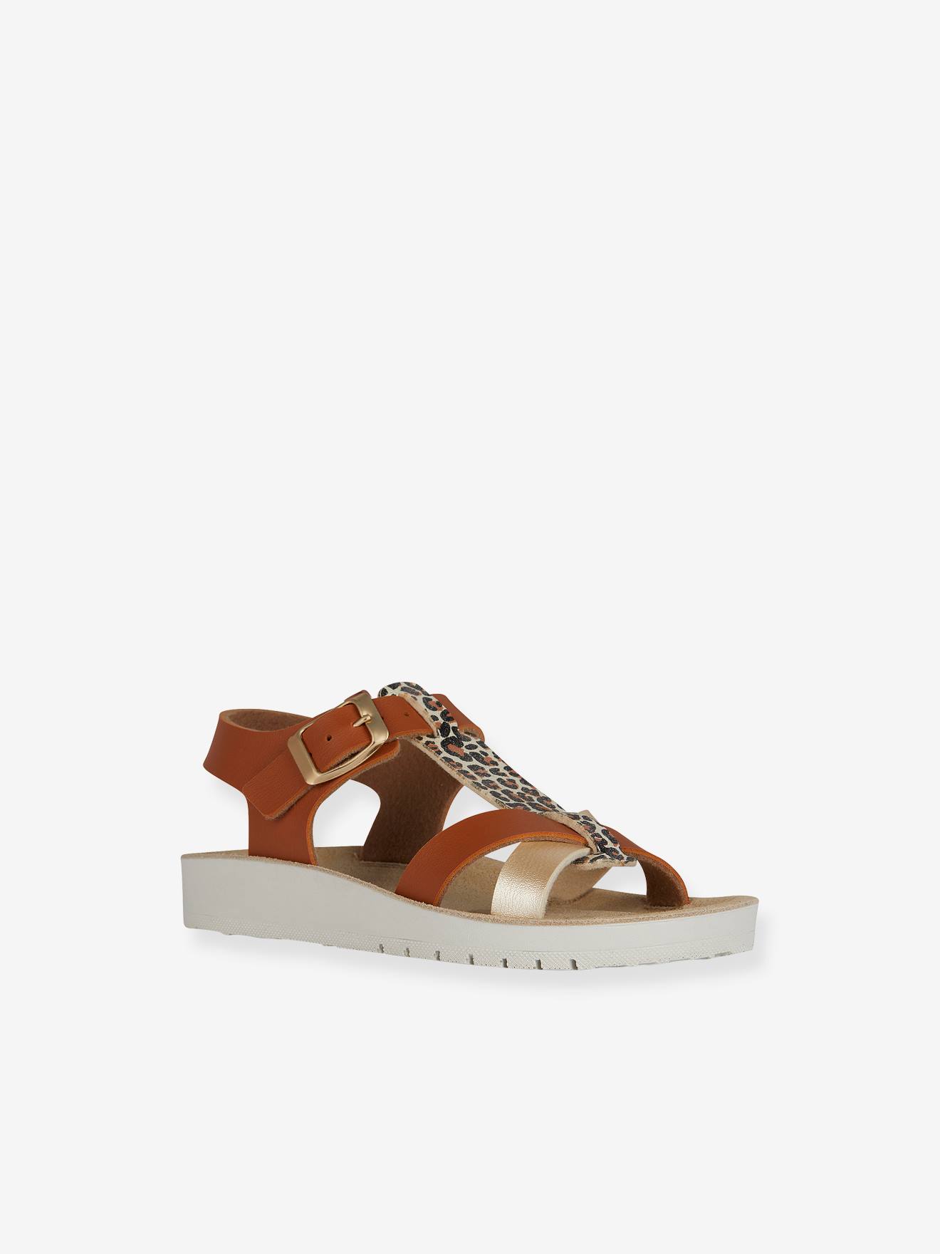 Geox Mädchen Sandalen J45EA Costarei Girl GEOX - braun