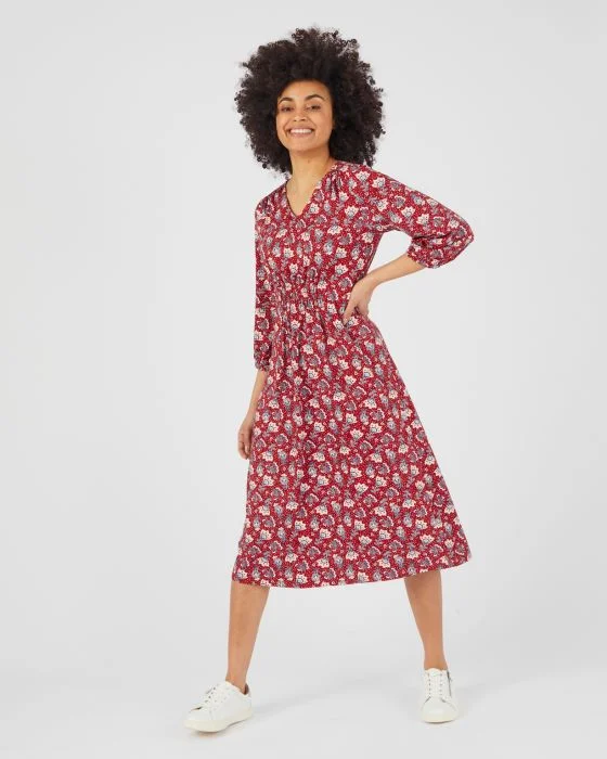 Robe en maille chaude