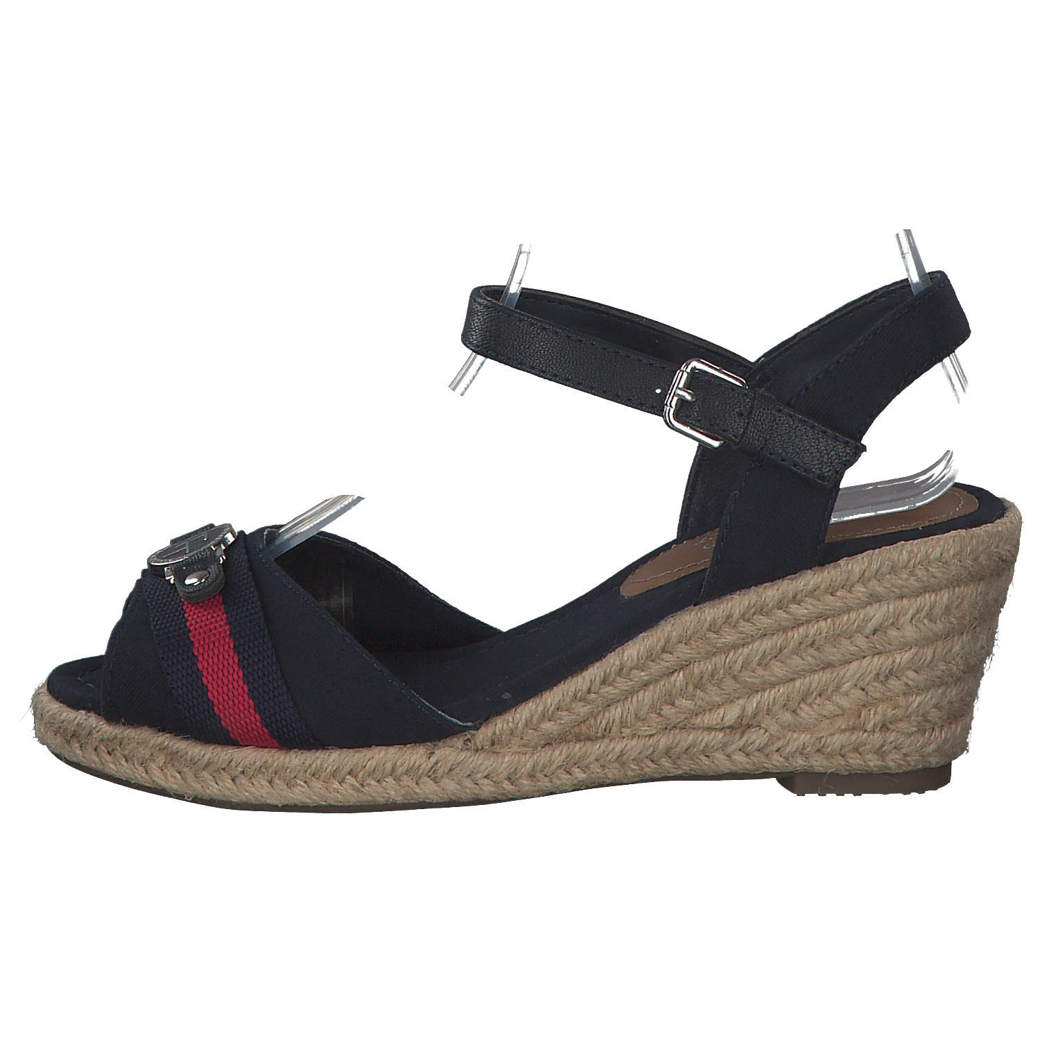 Tom Tailor 8090901, Keilsandaletten, Damen, Blau (Navy)