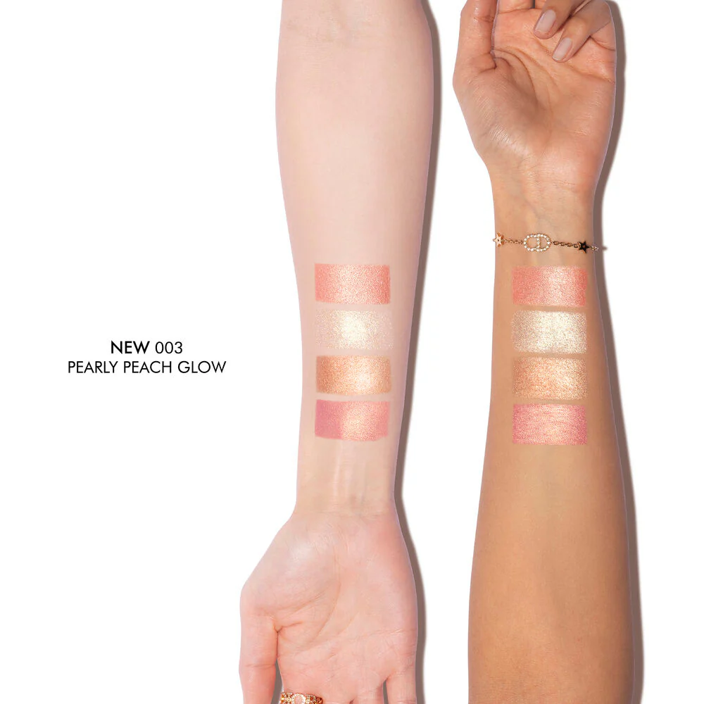 Dior Backstage Glow Maximizer Palette - meikkipaletti, korostusvärit ja kompakti poskipuna
