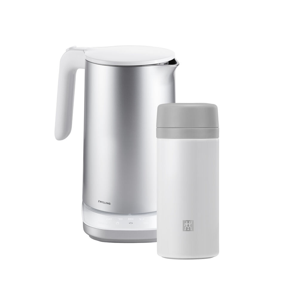 Starterset Wasserkocher, silber
