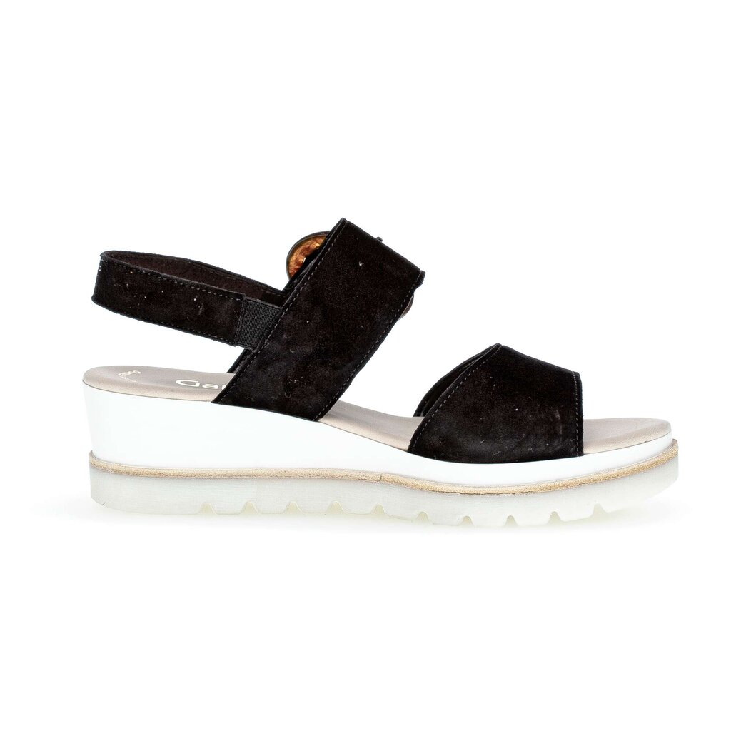 Gabor fashion Keilsandalette schwarz