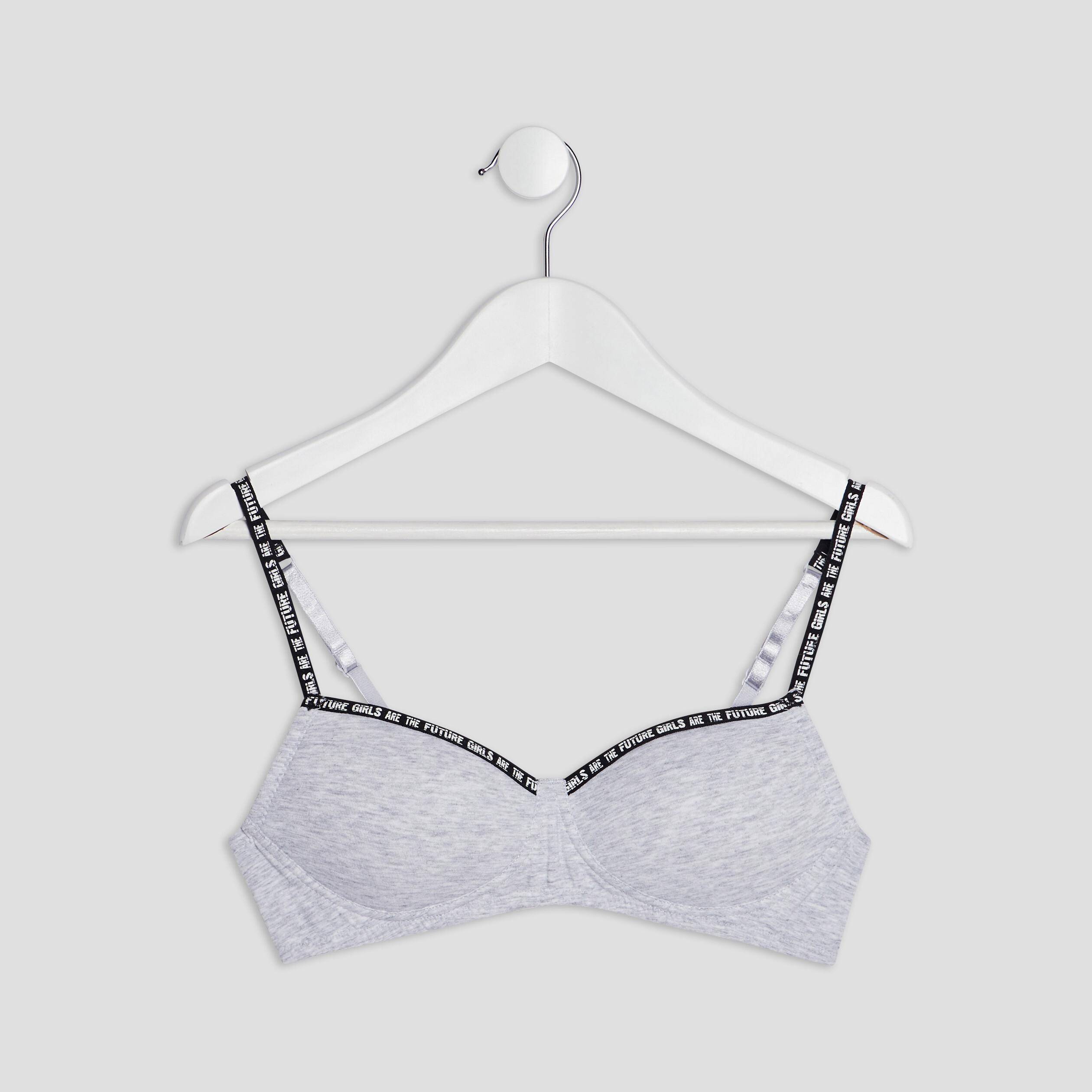 Soutien-gorge bandeau gris femme | La Halle