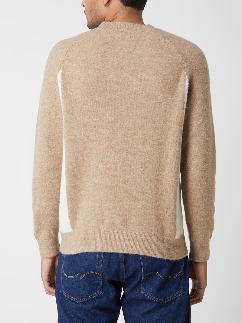 Pullover mit Raglanärmeln Modell 'Monroi' in beige