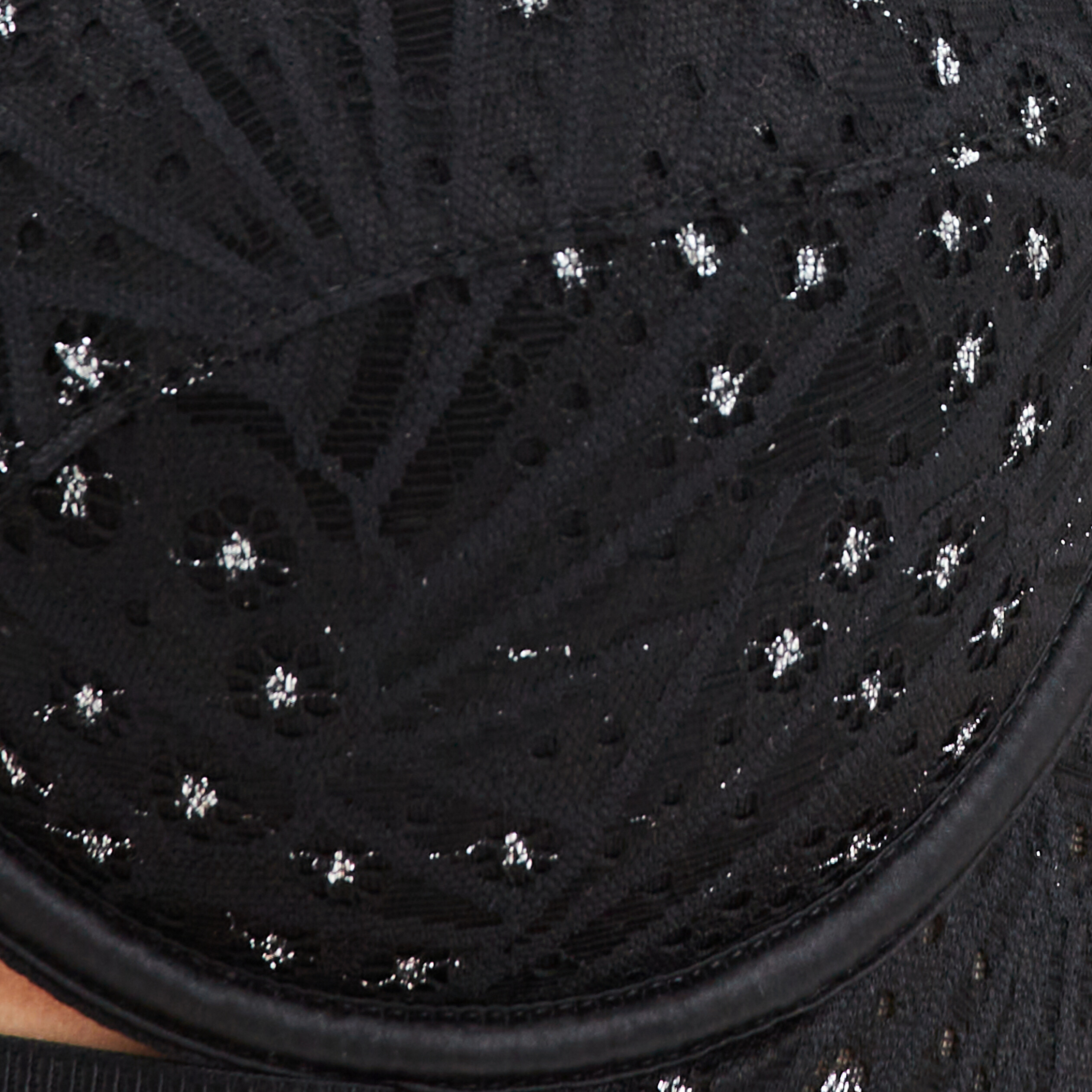 Soutien-gorge emboîtant fils métallisés noir femme | La Halle