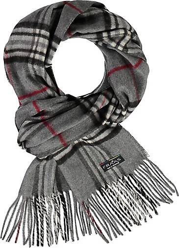 FRAAS Schmaler Cashmink-Schal mit FRAAS Plaid Karo - Made in Germany