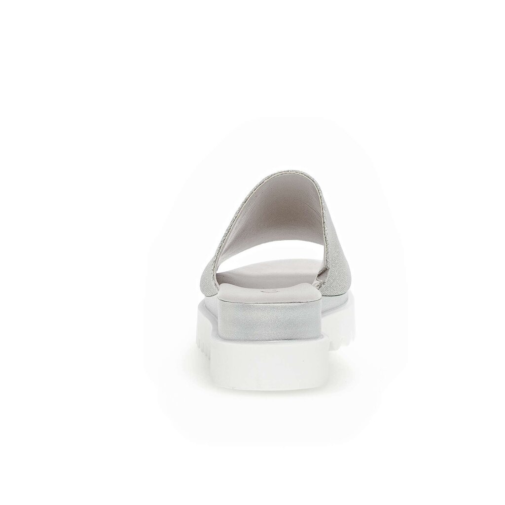 Gabor fashion Pantolette silber