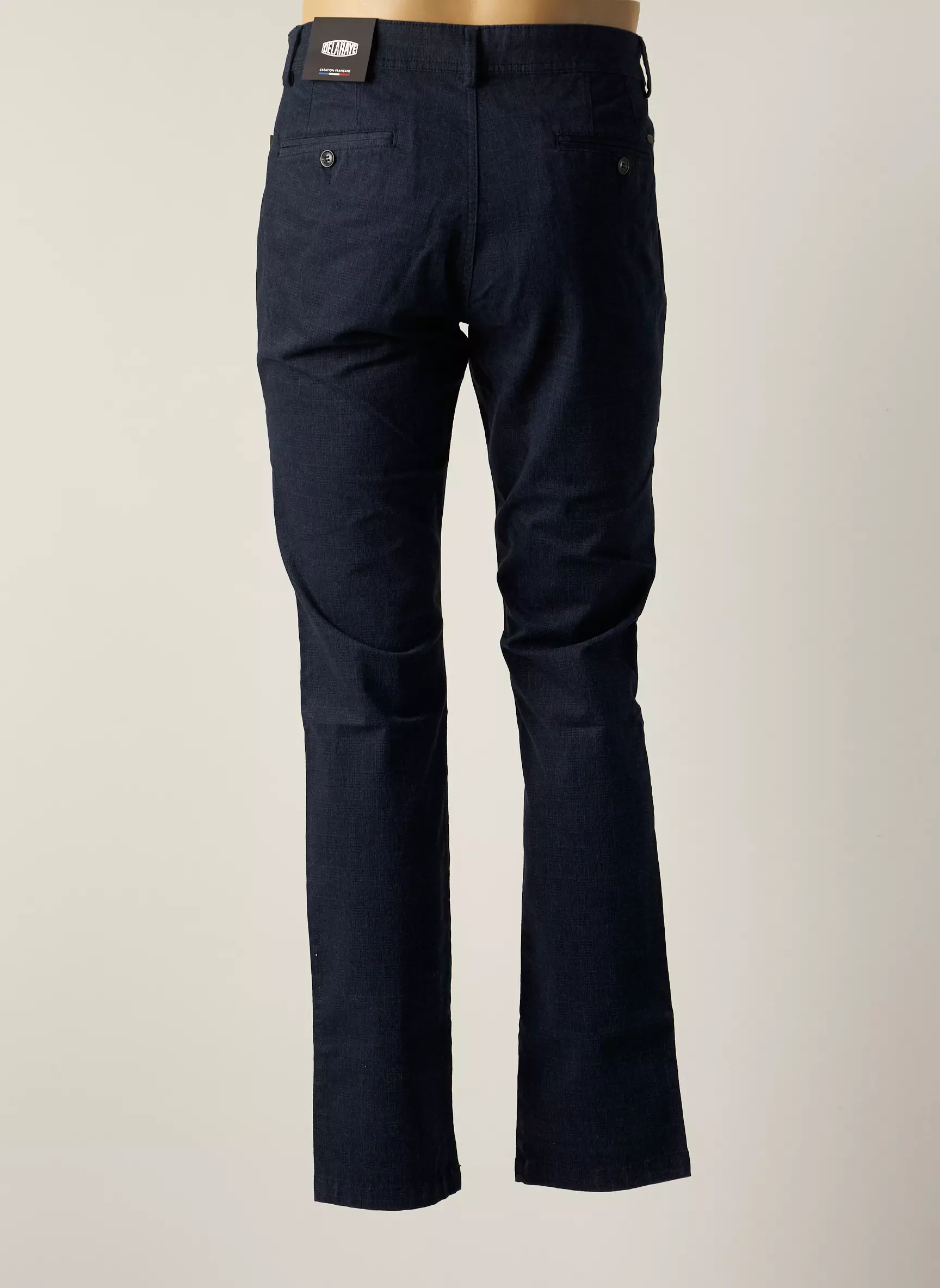 Delahaye Pantalons Chino Homme couleur bleu