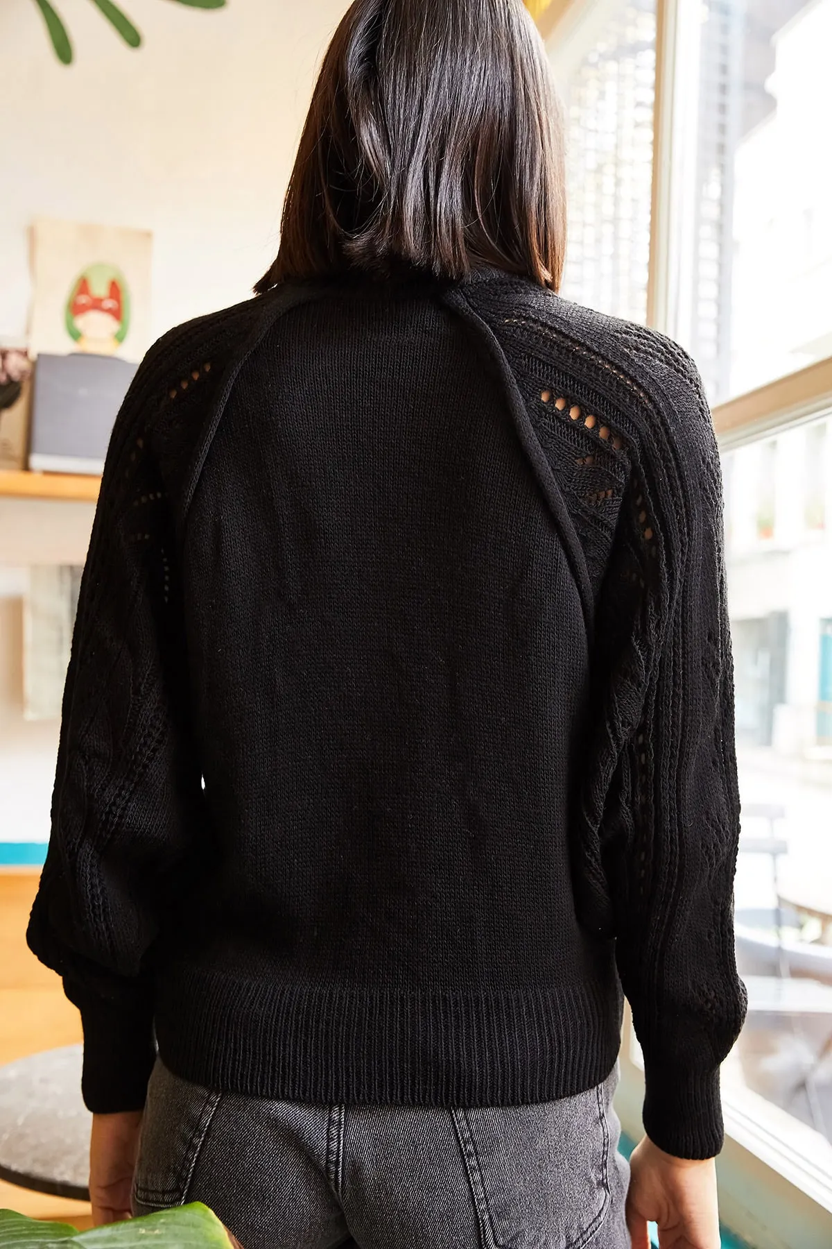 Olalook  Pullover - Schwarz - Regular Fit