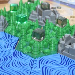 Ocean Tiles for Terraforming Mars - 9 pieces