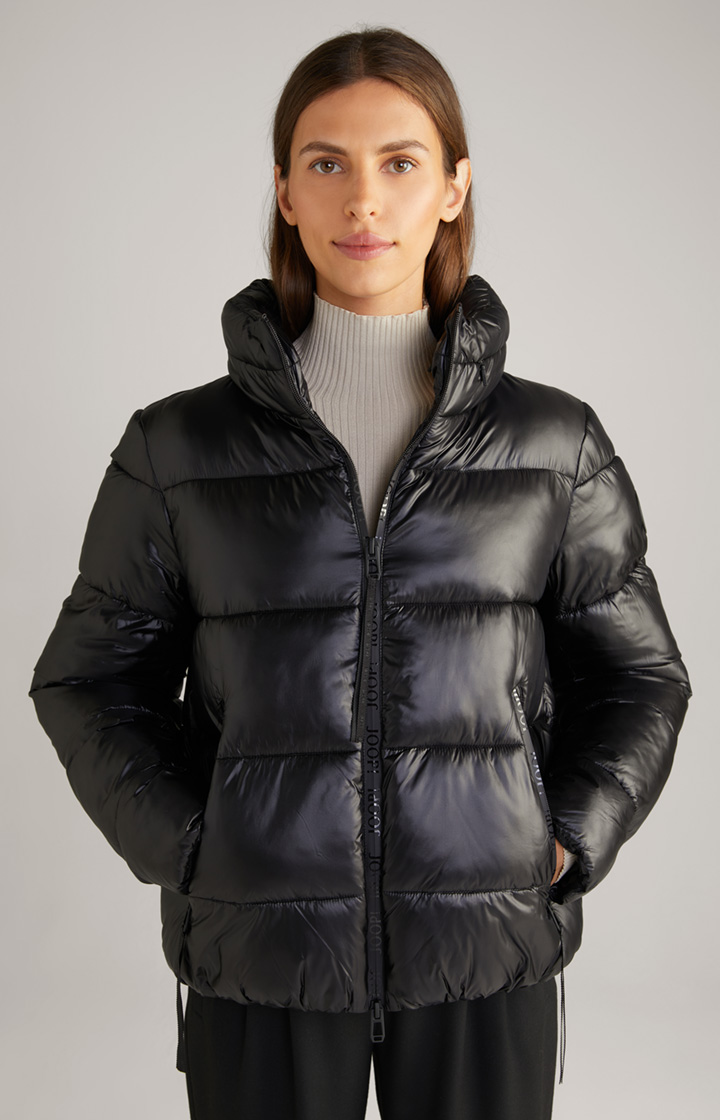 Steppjacke in Schwarz