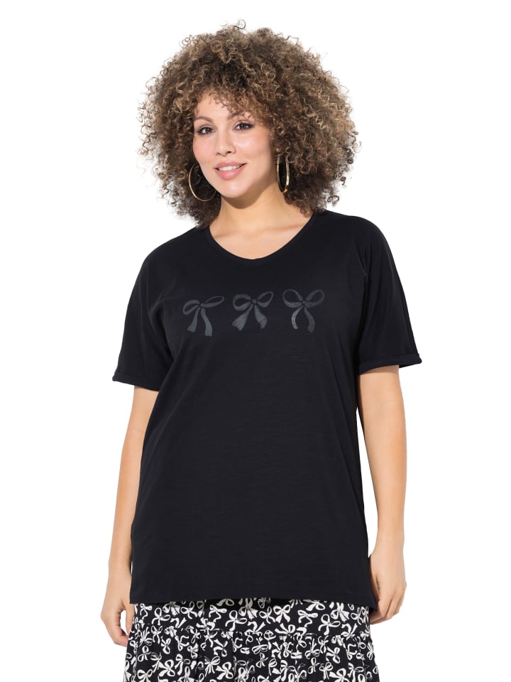 Ulla Popken Shirt in schwarz günstig kaufen