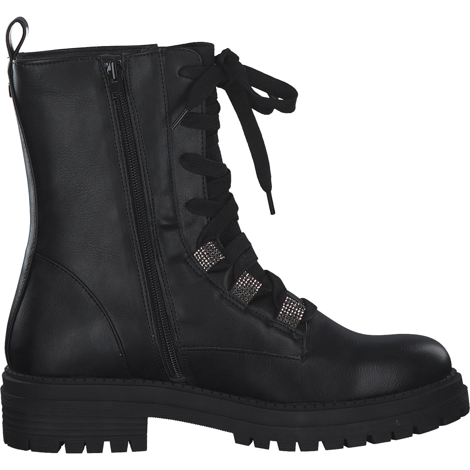 La Strada 2203697, Stiefeletten, Damen, Schwarz (glänzend)
