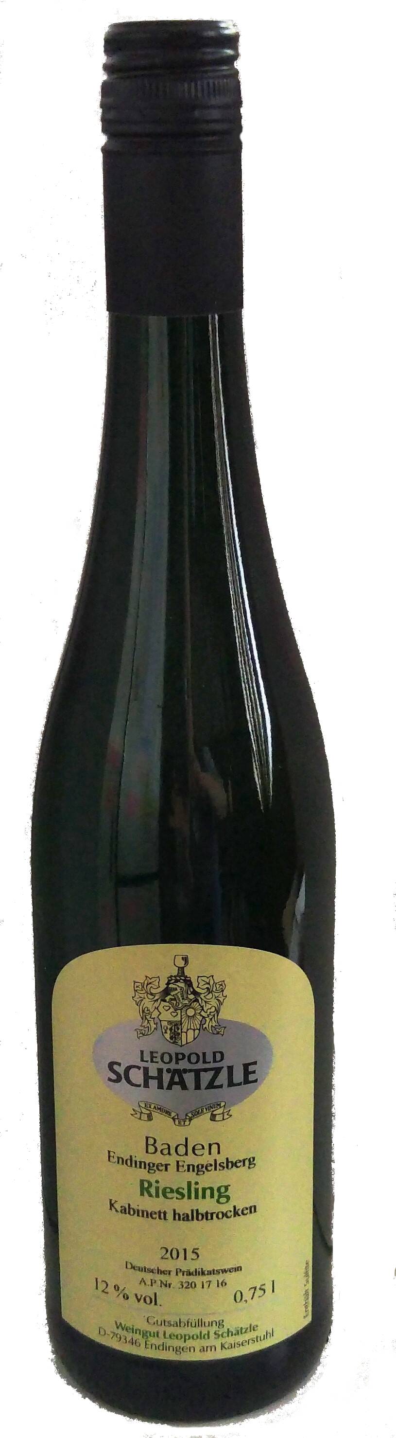 Weingut Leopold Schätzle Riesling Kabinett halbtrocken 2021