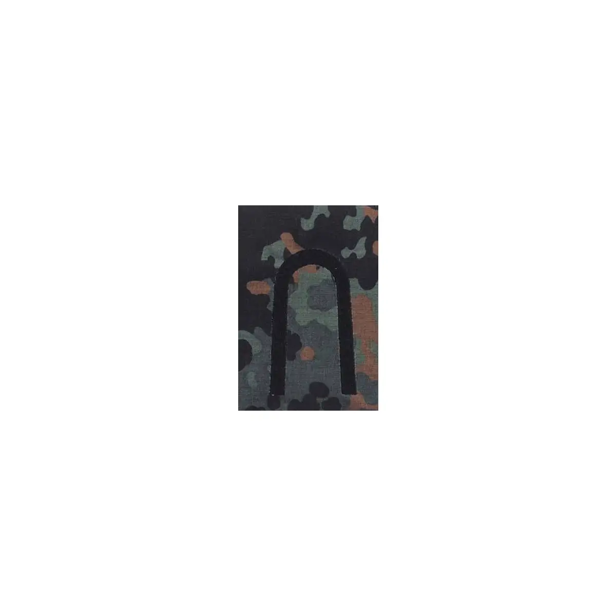 BW Rangabzeichen flecktarn/schwarz Unteroffizier