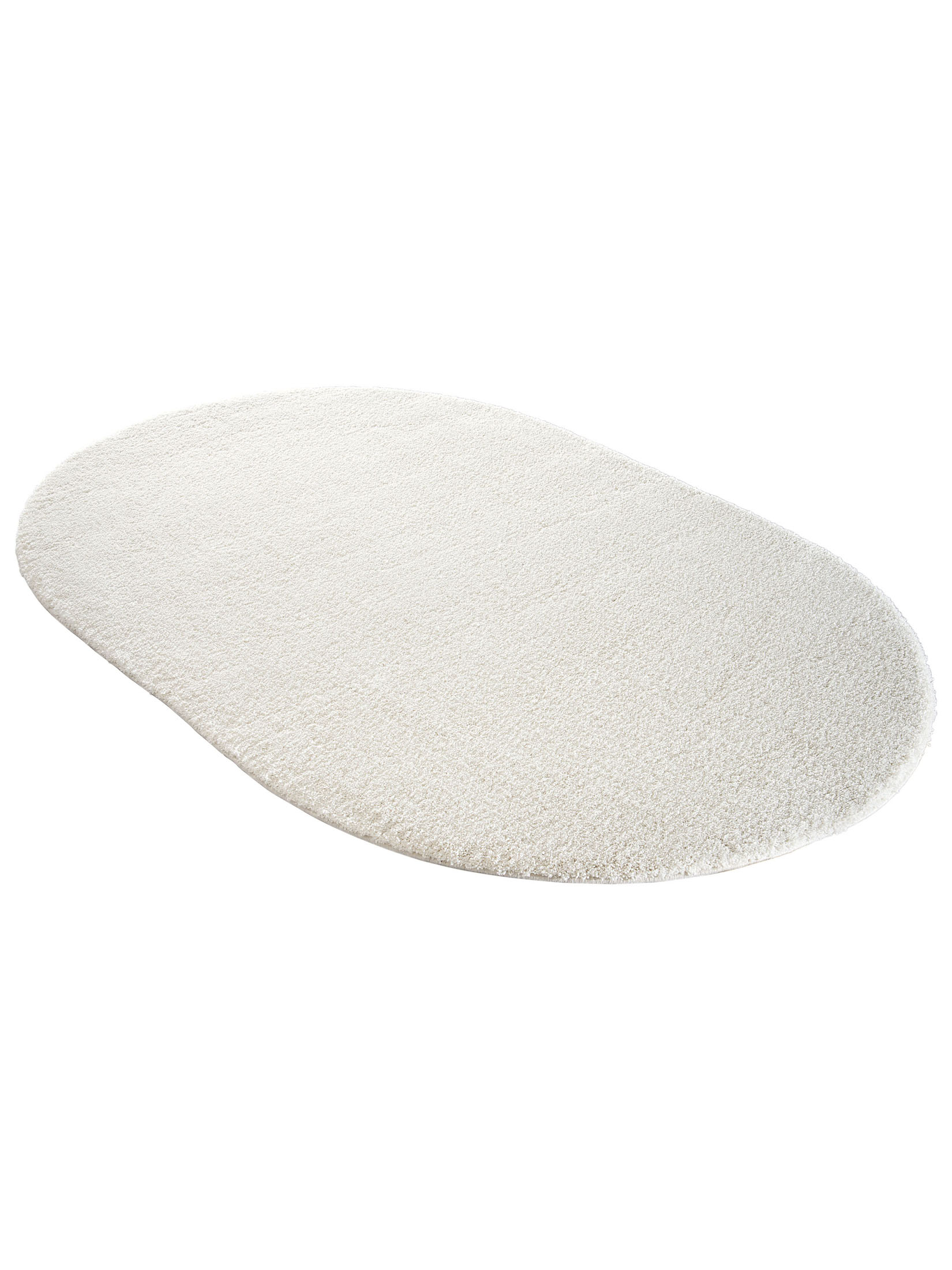 Lounge Hochflor-Teppich, Weiss