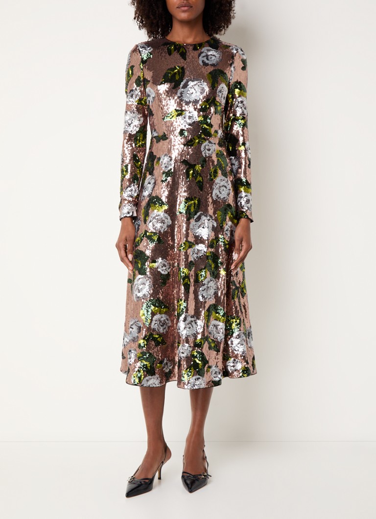 Vestido midi de lentejuelas Marcel de LKBennett