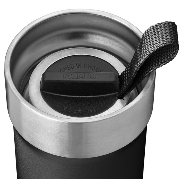 SLURKEN VACUUM MUG 0.4 BLACK - Thermobecher