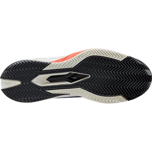 HERREN TENNISOUTDOORSCHUHE RUSH PRO 4.0 CLAY BK/WH/POPPY RED