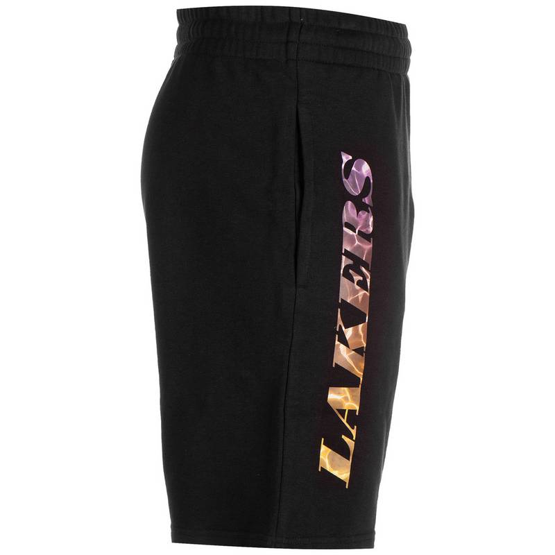 New Era NBA Los Angeles Lakers Color Water Print Basketball-Shorts Herren