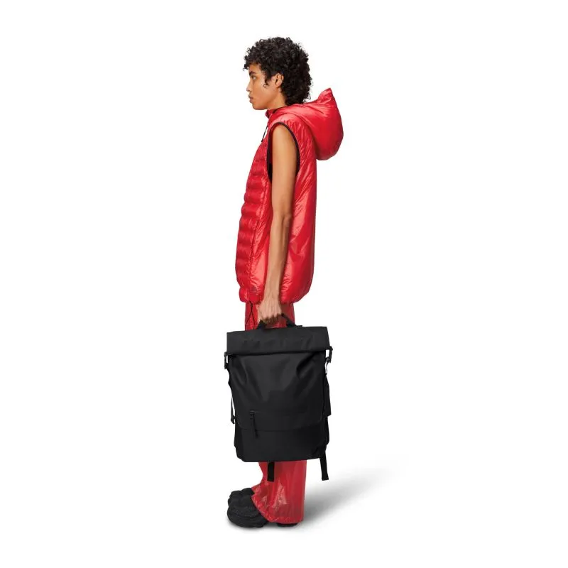 Rains Trail Rolltop Backpack W3 - Black