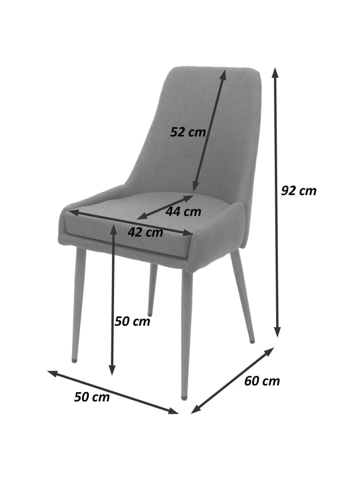 MCW 2er-Set Esszimmerstuhl O27, Grün günstig kaufen onesize