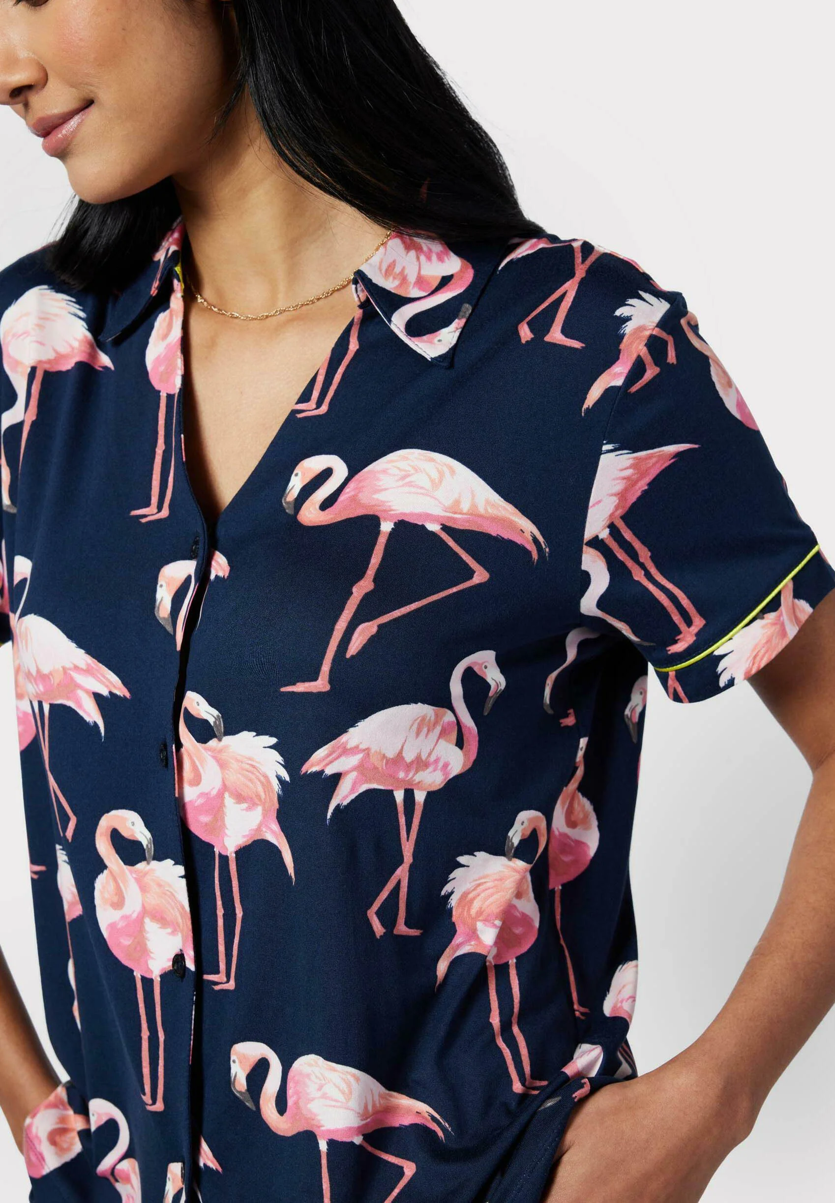 Chelsea Peers CONJUNTO ESTAMPADO DE FLAMENCOS - Pijama