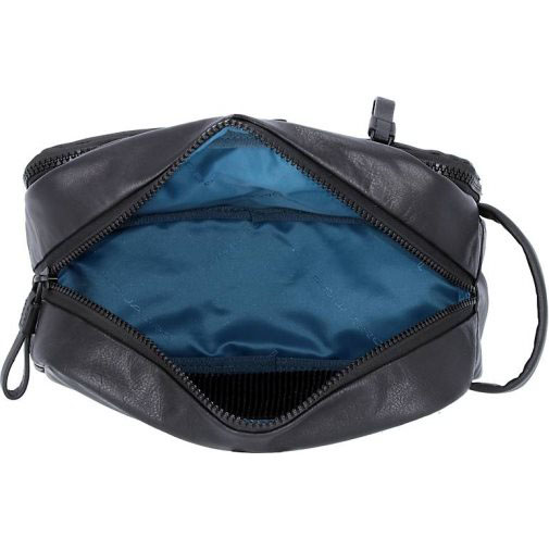 Piquadro Harper Kulturbeutel Leder 23 cm
