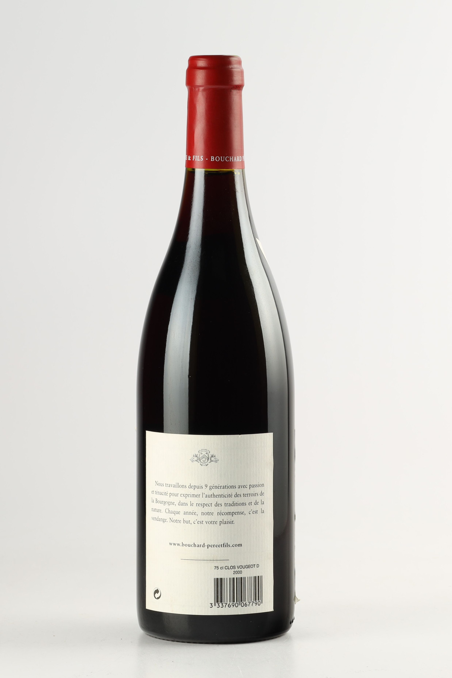 Bouchard Aine Et Fils Clos Vougeot 2000, Clos de Vougeot