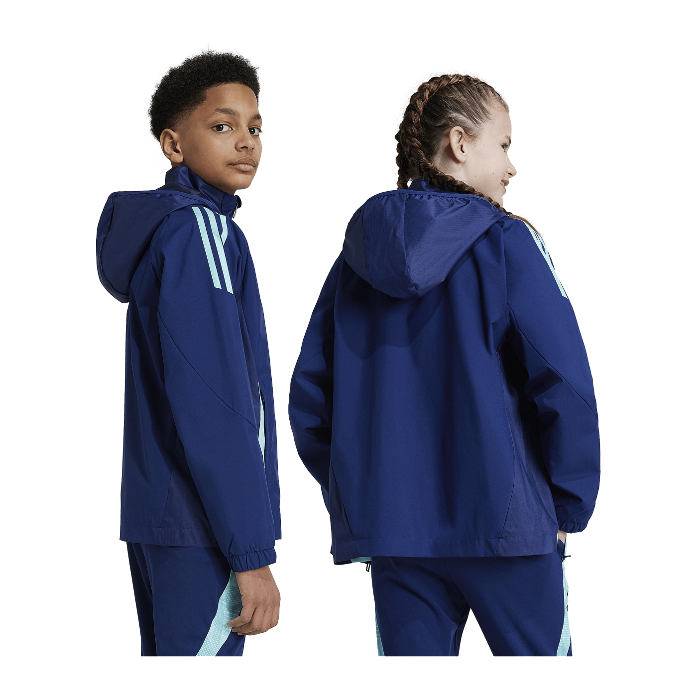 adidas FC Arsenal London Regenjacke Kids Schwarz
