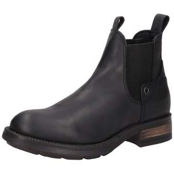 Replay Ryder2 Chelsea Boots in schwarz