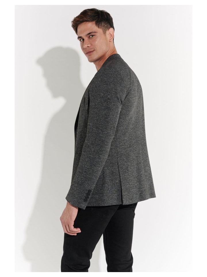 Steffen Klein Sakko Slim-Fit in grau günstig kaufen