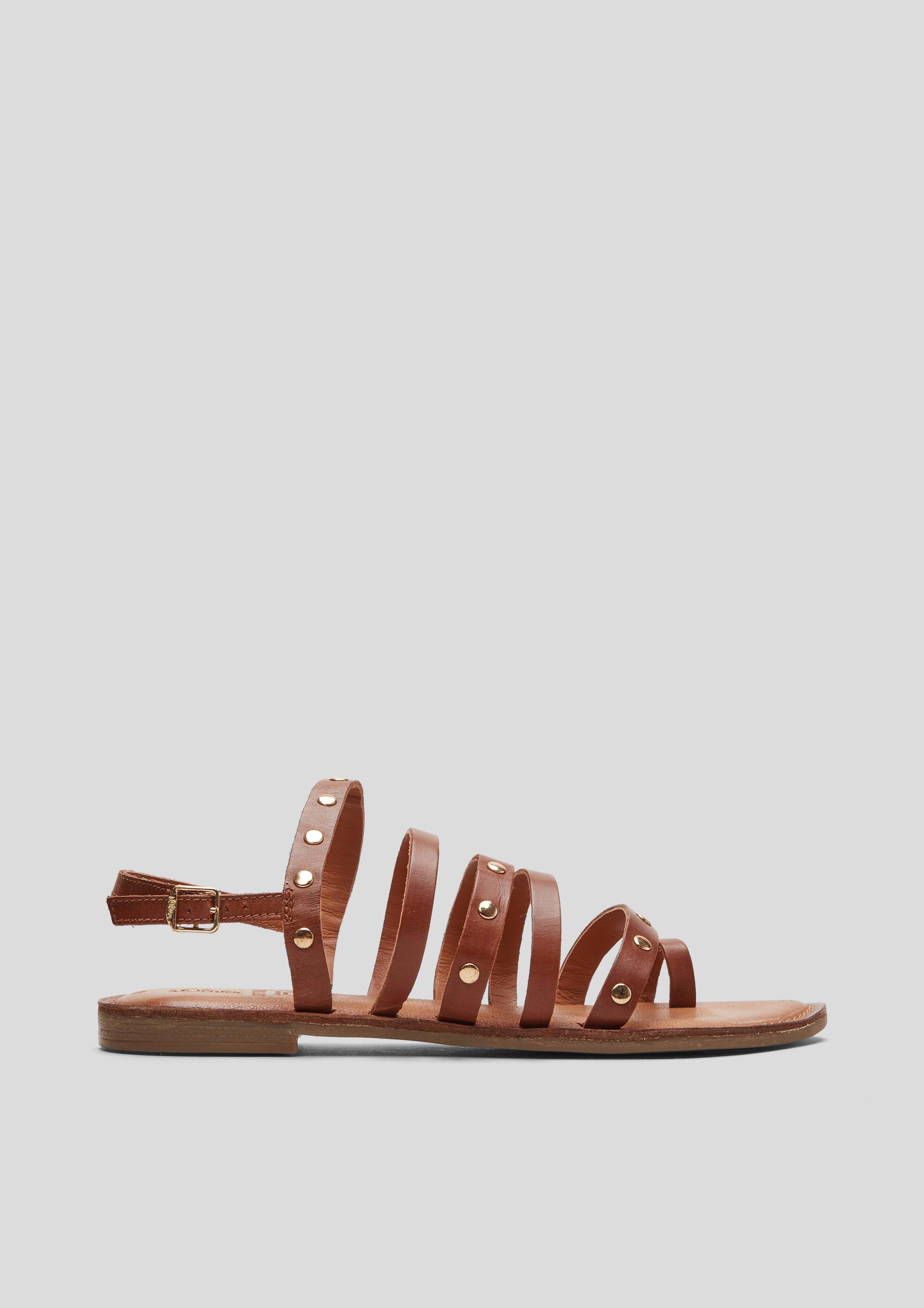 Riemchen-Sandalen aus Echtleder  101.101.103.28110-305