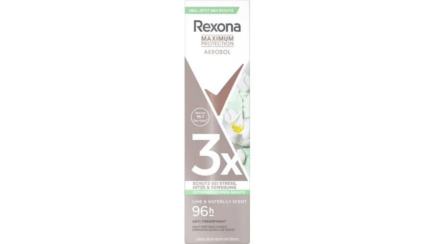 Rexona Maximum Protection Antitranspirant Deospray Lime & Waterlily Scent 150 ml
