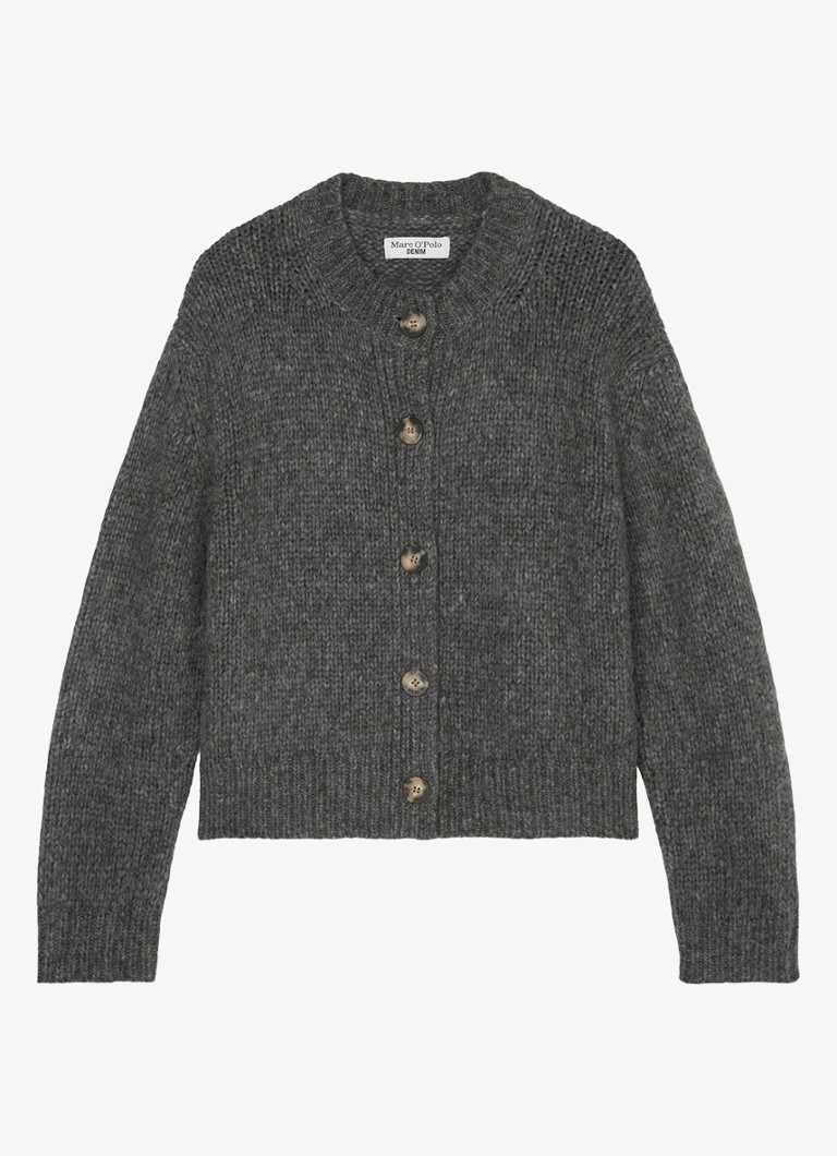 Vestă din denim Marc O'Polo Razor Fine Knit