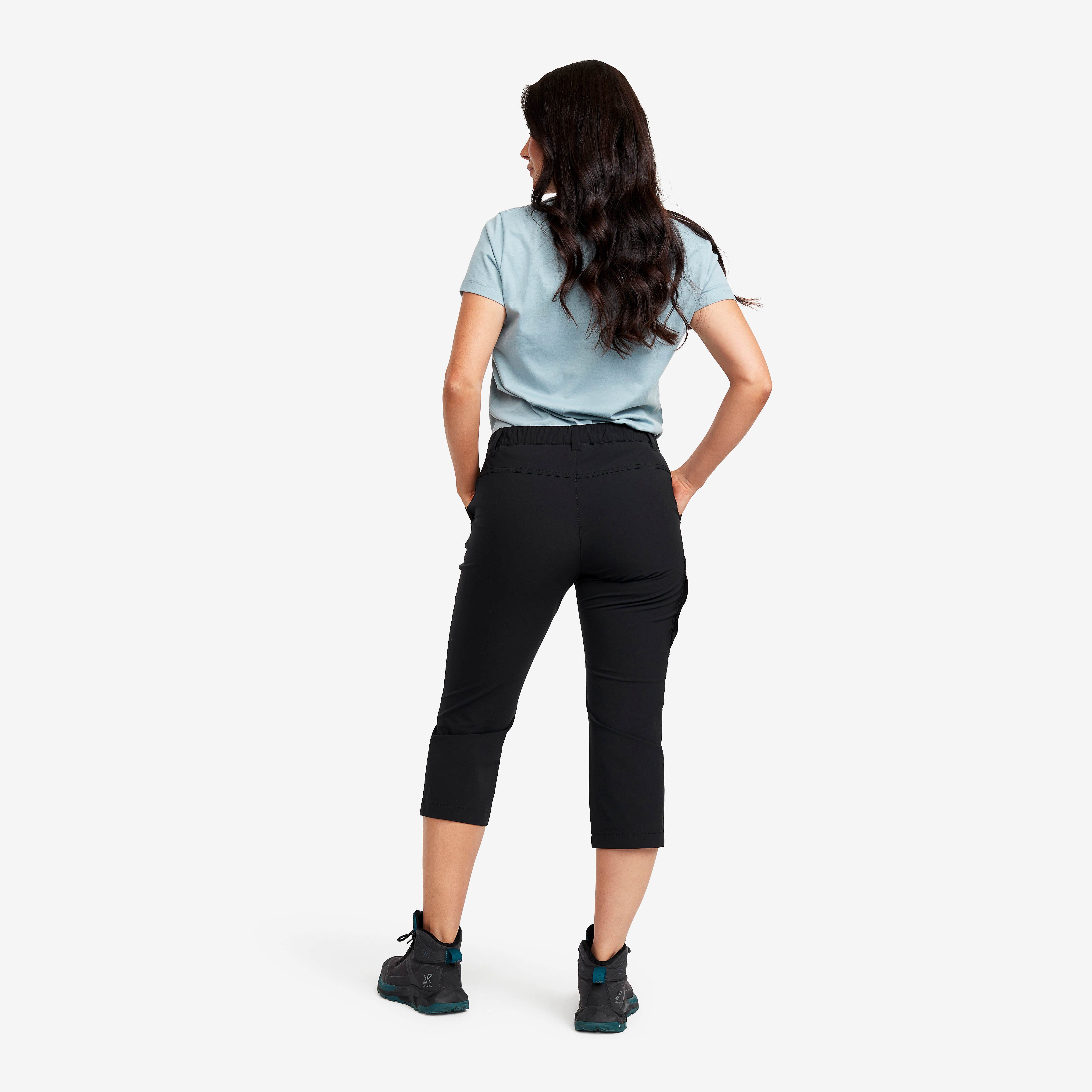 Loyal 3/4 Stretch Pants Femme Black