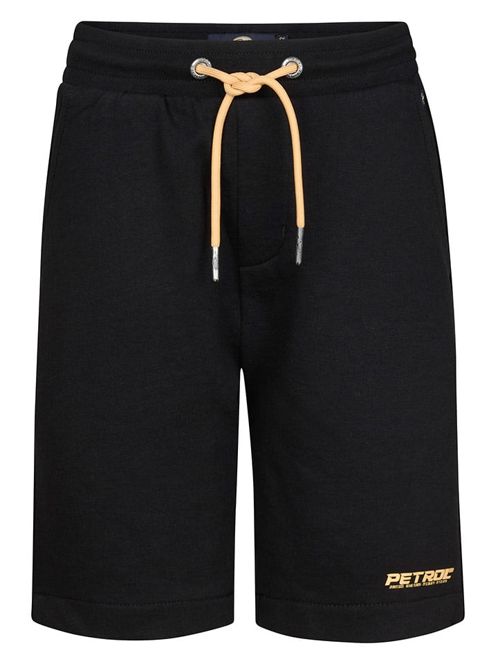 Petrol Shorts in Schwarz günstig kaufen