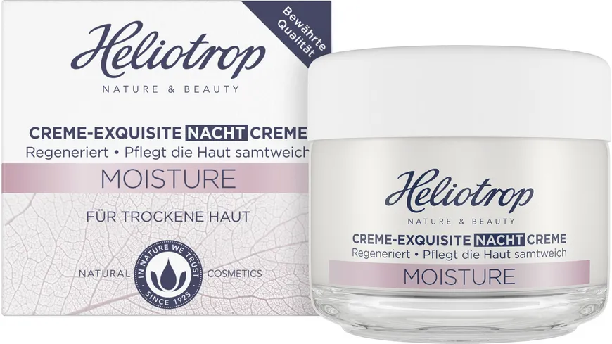 HELIOTROP Moisture Creme-Exquisite regenerierende Nachtcreme 50 ml