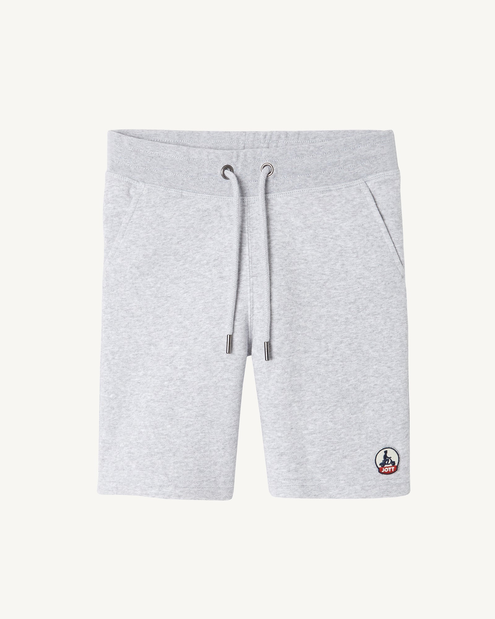 Short enfant en coton biologique Gris chiné Pereira