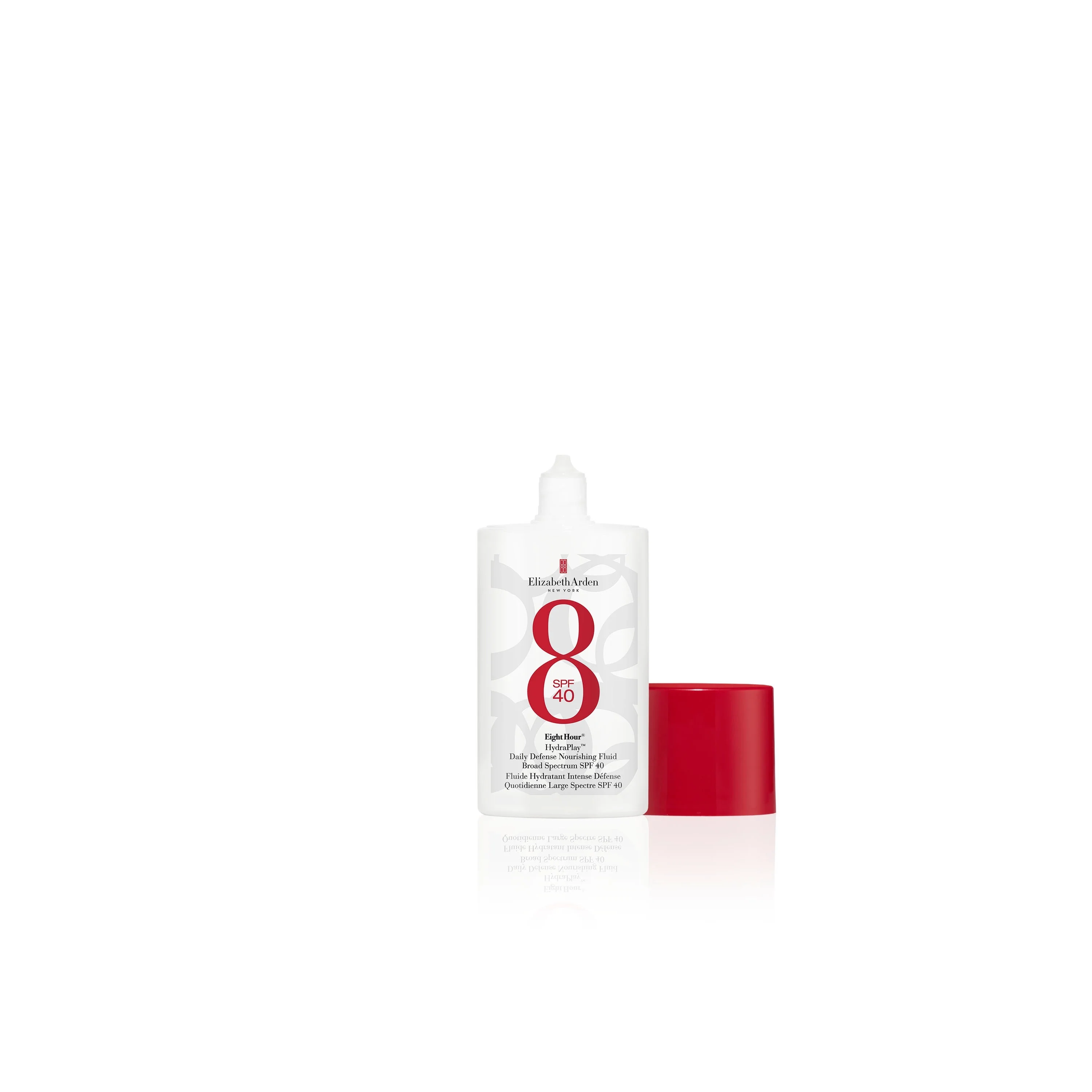 Eight Hour HydraPlay Fluid SPF 40 – Sonnenschutzmittel für das Gesicht mit hohem Schutz.