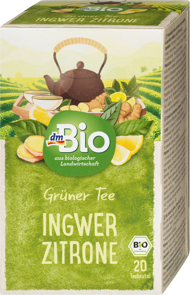 Grüner Tee, Ingwer Zitrone (20 x 2g), 40 g