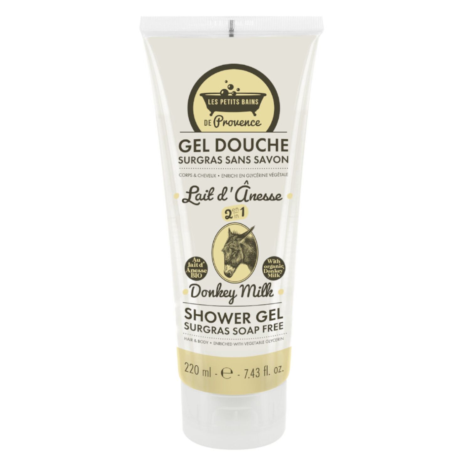 Les Petits Bains de Provence Gel Douche Lait d'Anesse