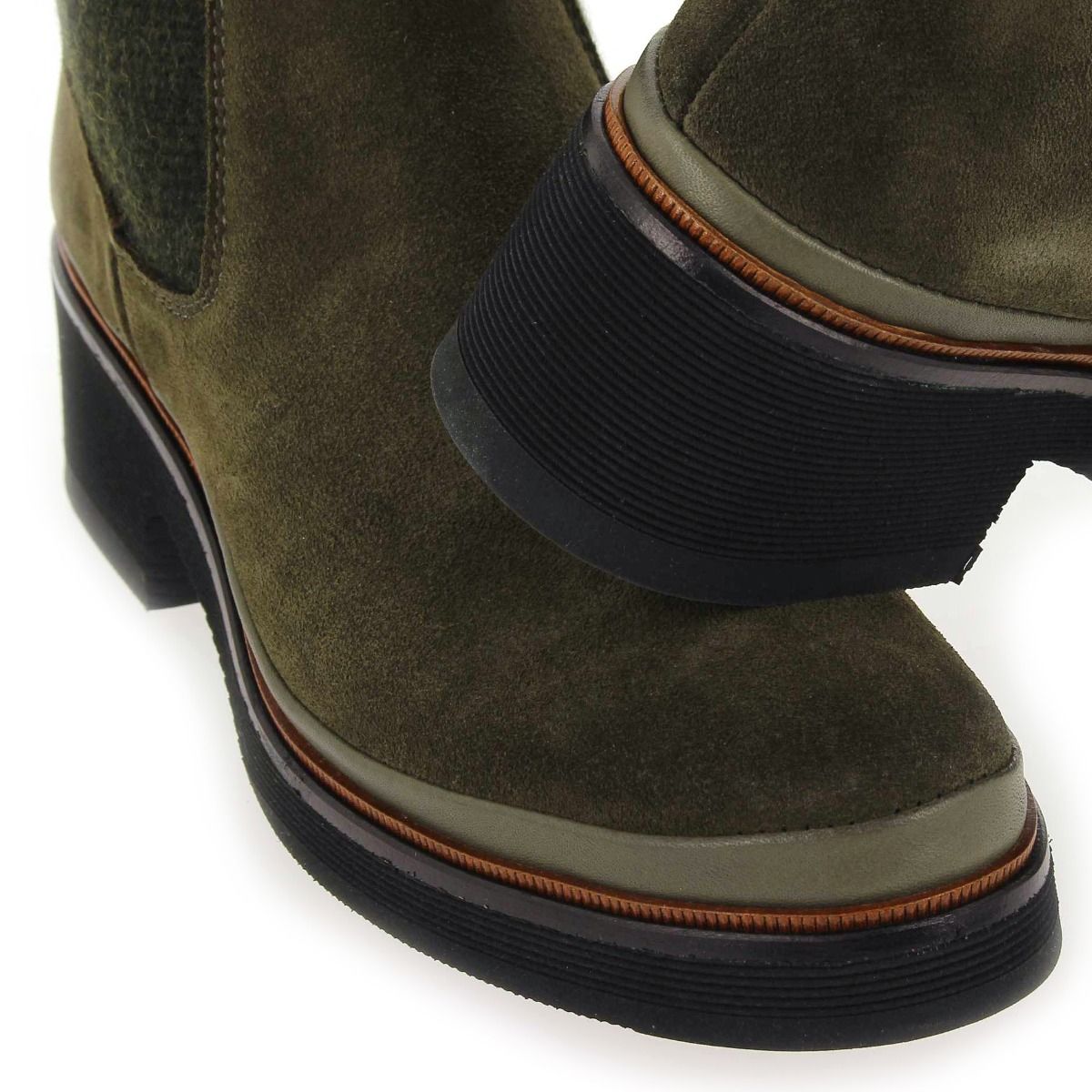 XSA  9176 HEEL - Kaki