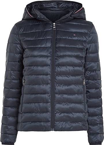 TOMMY HILFIGER Damen Übergangsjacke LW PADDED GLOBAL STRIPE