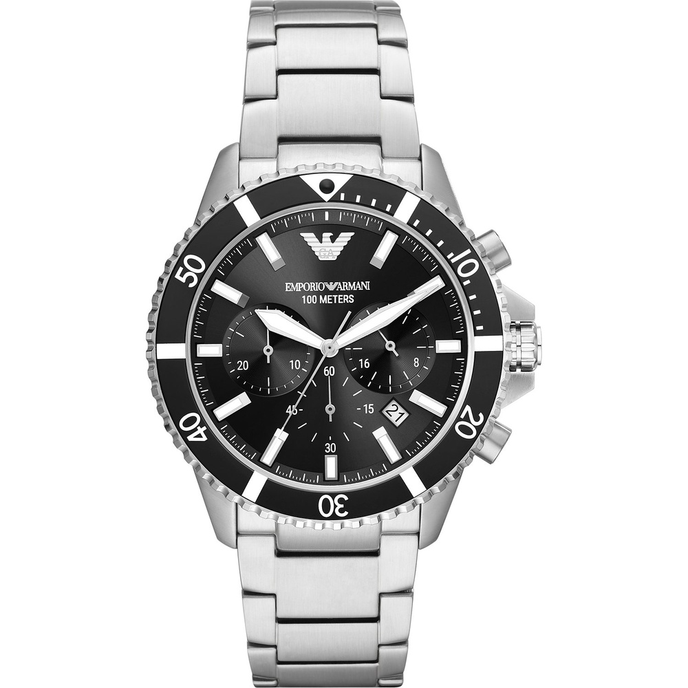 Emporio Armani Chronographe Acier inoxydable Montre